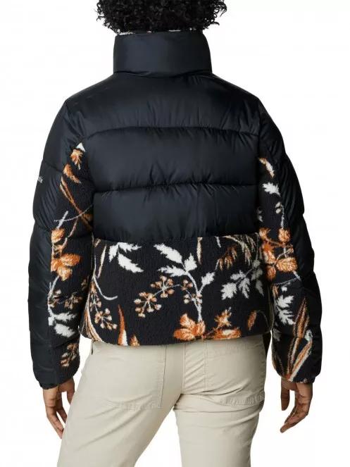 jacheta de strada pt. femei Columbia Leadbetter Point Sherpa Hybrid negru 3