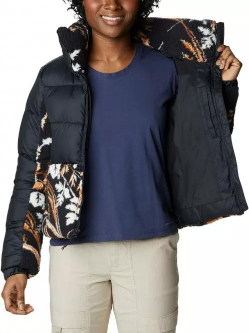 jacheta de strada pt. femei Columbia Leadbetter Point Sherpa Hybrid negru 5