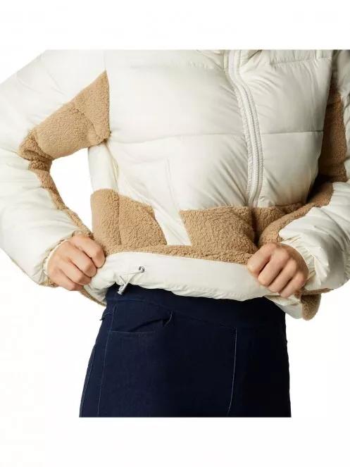 jacheta de strada pt. femei Columbia Leadbetter Point Sherpa Hybrid nisip 5