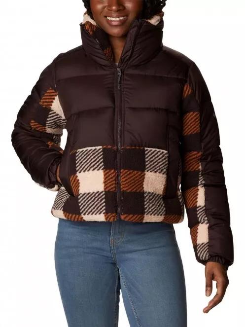 jacheta de strada pt. femei Columbia Leadbetter Point Sherpa Hybrid violet 2