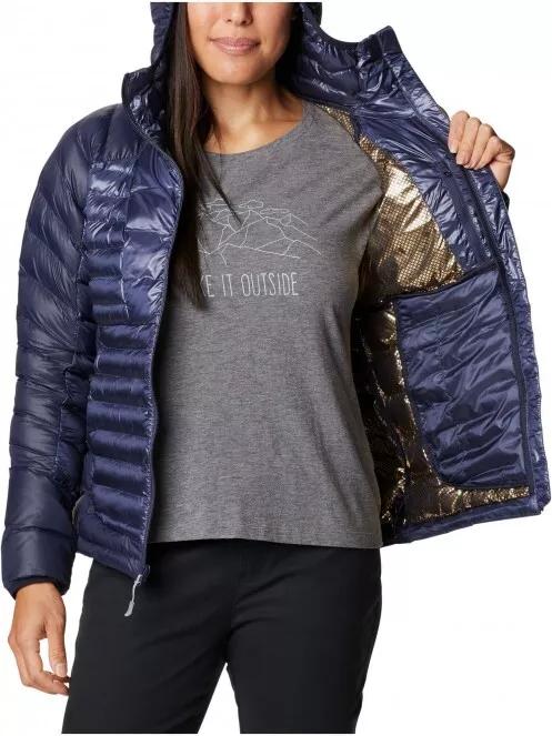 jacheta de iarna pt. femei Columbia Labyrinth Loop Hooded Jacket albastru 5