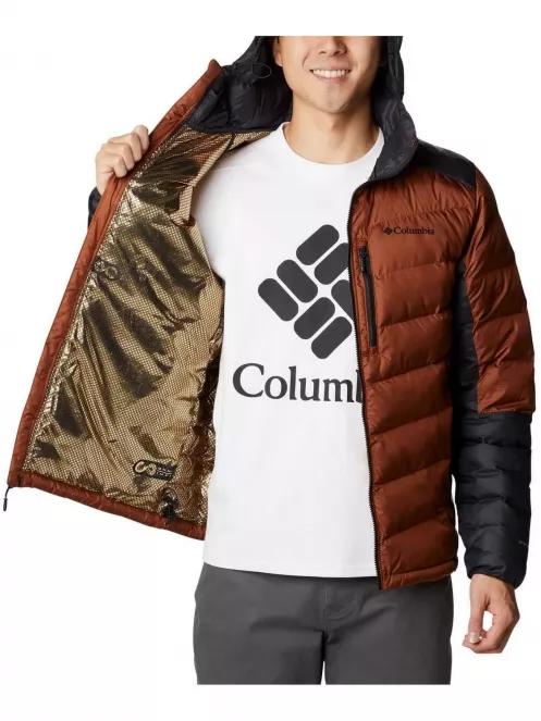 jacheta de strada pt. barbati Columbia Labyrinth Loop Hooded Jacket maro 5