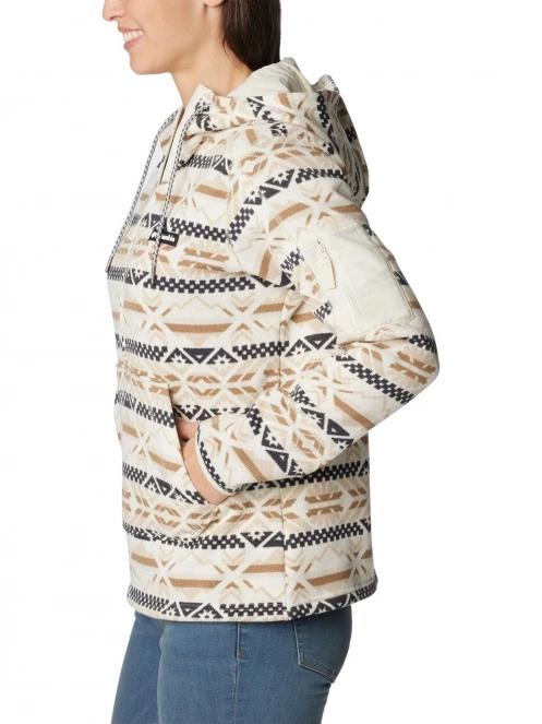 pulover polar pt. femei Columbia W Sweater Weather Hooded Pullover nisip 3