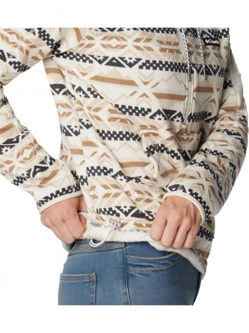 pulover polar pt. femei Columbia W Sweater Weather Hooded Pullover nisip 6