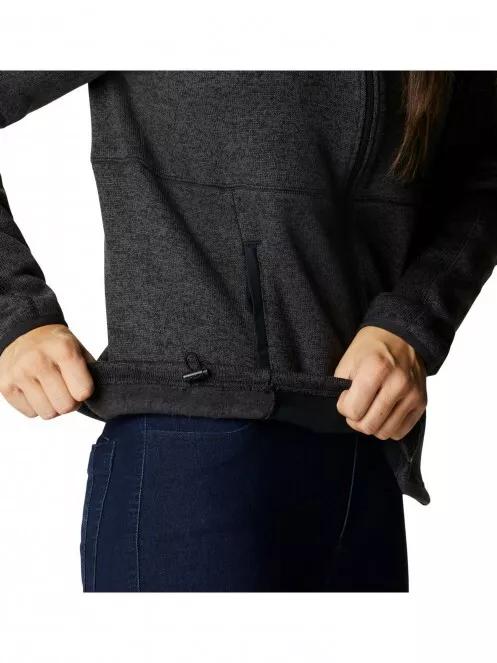 pulover polar pt. femei Columbia W Sweater Weather Full Zip negru 6
