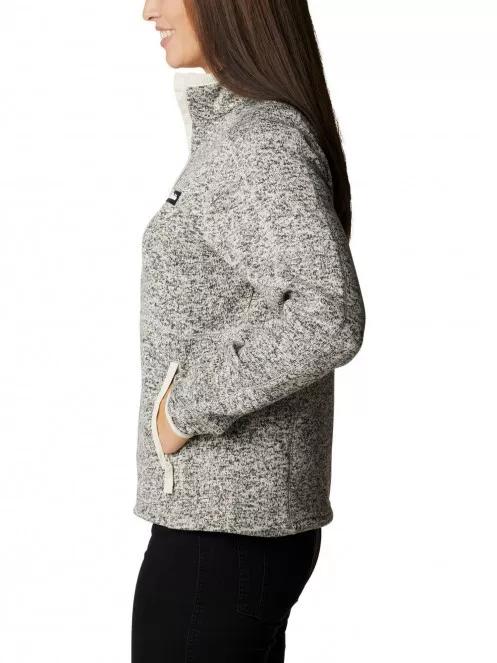 pulover polar pt. femei Columbia W Sweater Weather Full Zip nisip 4