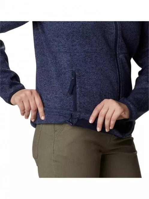 pulover polar pt. femei Columbia W Sweater Weather Full Zip albastru 6