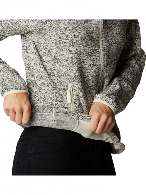 pulover polar pt. femei Columbia W Sweater Weather Full Zip nisip 8