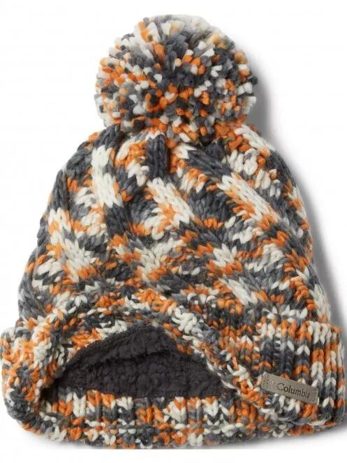 caciula cu mot pt. femei Columbia Bundle Up Beanie portocaliu 3