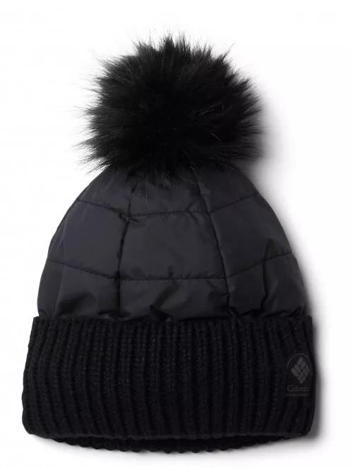 caciula cu mot pt. femei Columbia Snow Diva Beanie negru 2