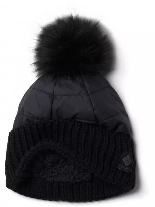 caciula cu mot pt. femei Columbia Snow Diva Beanie negru 3