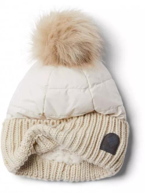 caciula cu mot pt. femei Columbia Snow Diva Beanie nisip 3
