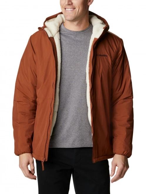 jacheta de strada pt. barbati Columbia Grand Wall Sherpa Jacket rosu 2
