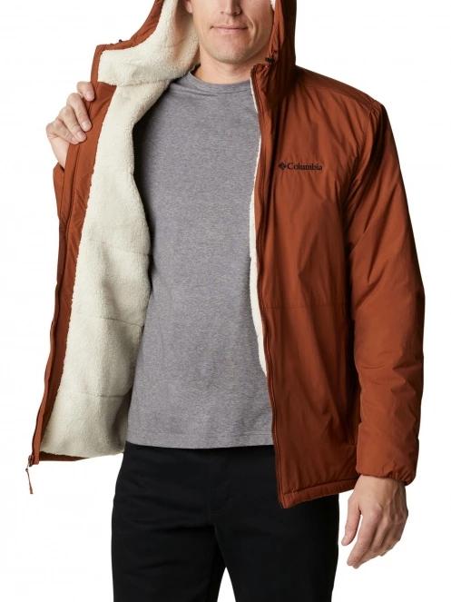 jacheta de strada pt. barbati Columbia Grand Wall Sherpa Jacket rosu 5