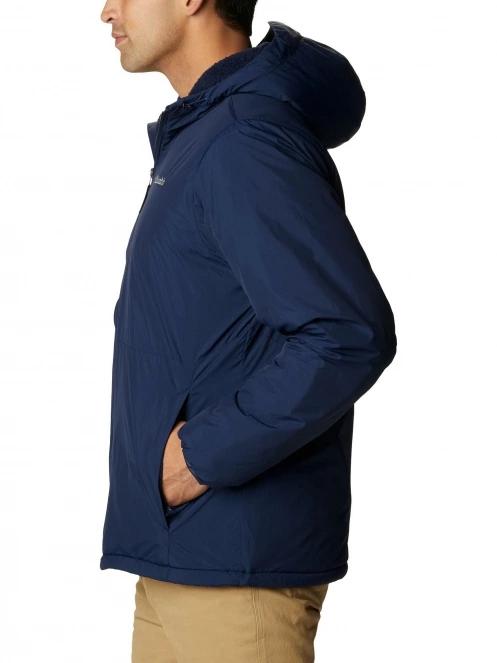 jacheta de strada pt. barbati Columbia Grand Wall Sherpa Jacket albastru inchis 3