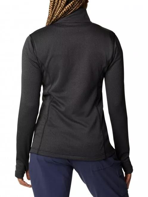 pulover polar pt. femei Columbia W Park View Grid Fleece Full Zip negru 3