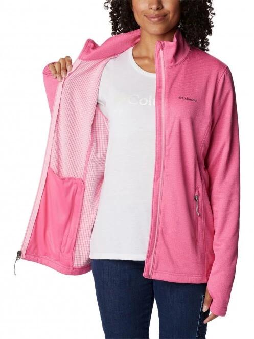 pulover polar pt. femei Columbia W Park View Grid Fleece Full Zip roz 5