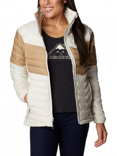 jacheta de primavara pt. femei Columbia Powder Lite Blocked Jacket alb 2