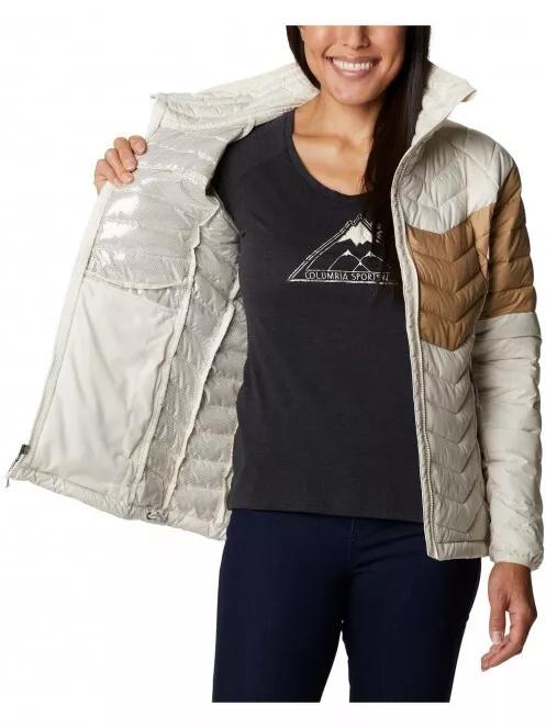 jacheta de primavara pt. femei Columbia Powder Lite Blocked Jacket alb 5