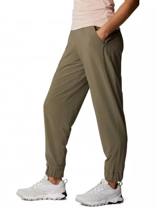 pantaloni de drumetie pt. femei Columbia Pleasant Creek Warm Jogger verde 4