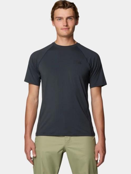 tricou pentru sport, cu maneci scurte pt. barbati Mountain Hardwear Crater Lake Short Sleeve negru 2