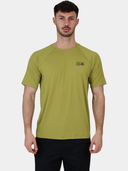 tricou pentru sport, cu maneci scurte pt. barbati Mountain Hardwear Crater Lake Short Sleeve verde 2