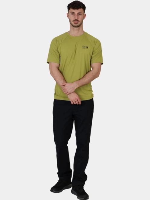 tricou pentru sport, cu maneci scurte pt. barbati Mountain Hardwear Crater Lake Short Sleeve verde 6
