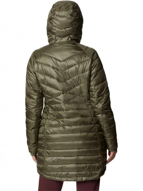 jacheta de iarna pt. femei Columbia Joy Peak Mid Jacket verde 4