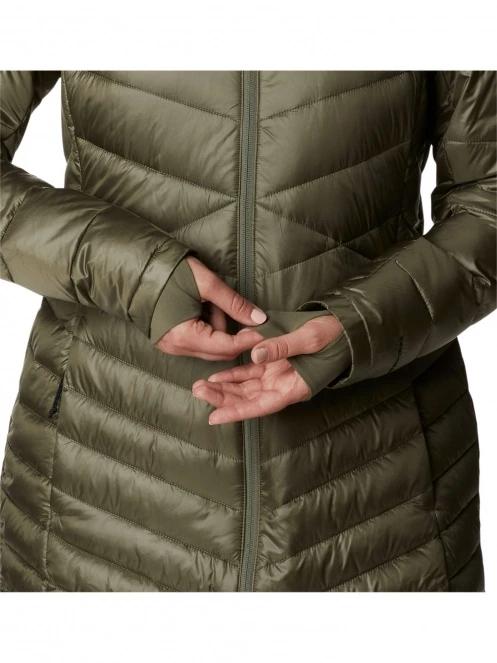 jacheta de iarna pt. femei Columbia Joy Peak Mid Jacket verde 8