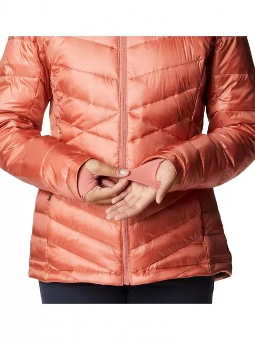 jacheta de iarna pt. femei Columbia Joy Peak Hooded Jacket rosu 6