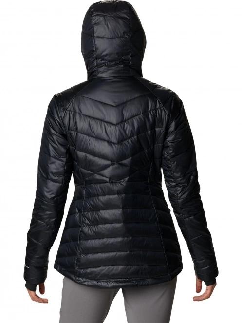 jacheta de iarna pt. femei Columbia Joy Peak Hooded Jacket negru 4