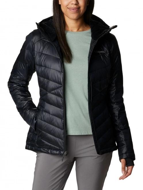 jacheta de iarna pt. femei Columbia Joy Peak Hooded Jacket negru 5