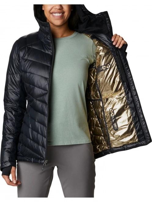 jacheta de iarna pt. femei Columbia Joy Peak Hooded Jacket negru 6