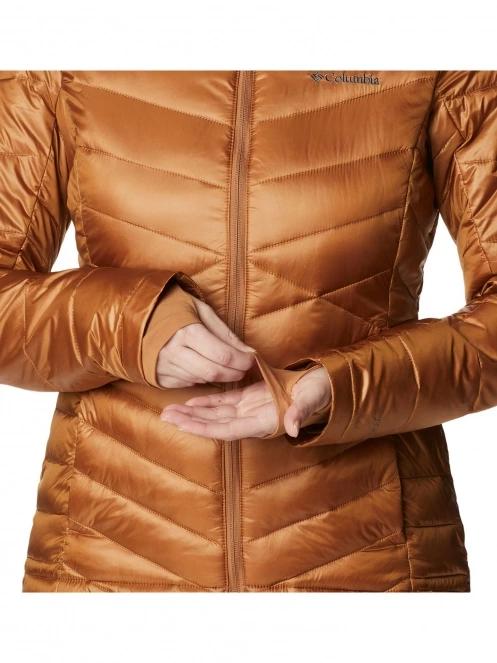 jacheta de iarna pt. femei Columbia Joy Peak Hooded Jacket maro 8