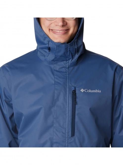 haine de ploaie pt. barbati Columbia Hikebound Jacket albastru 7