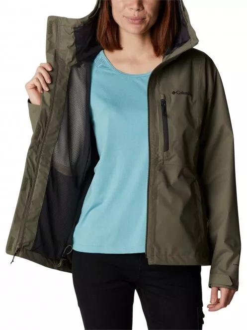 haine de ploaie pt. femei Columbia Hikebound Jacket verde 5