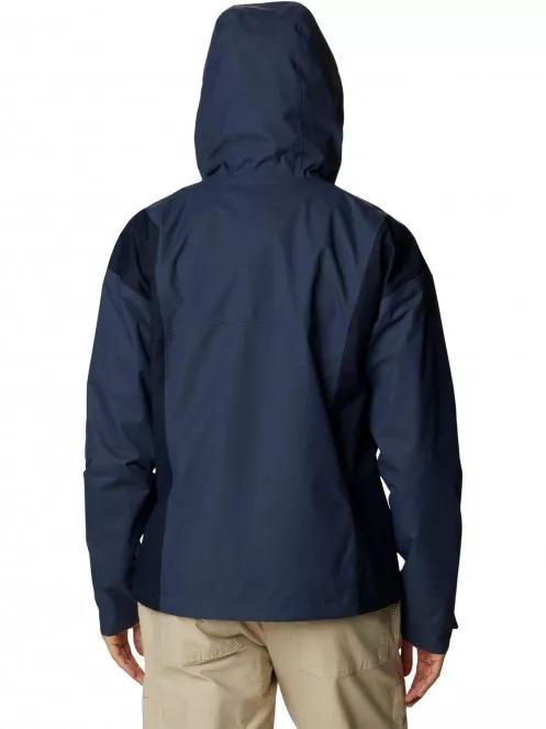 haine de ploaie pt. femei Columbia Hikebound Jacket albastru 3