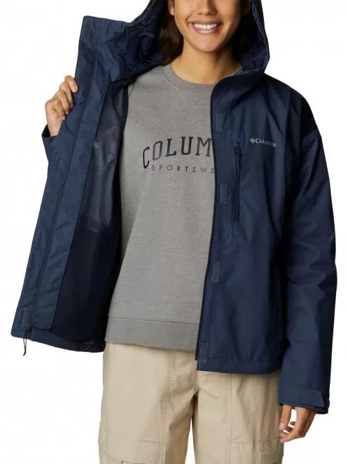 haine de ploaie pt. femei Columbia Hikebound Jacket albastru 5