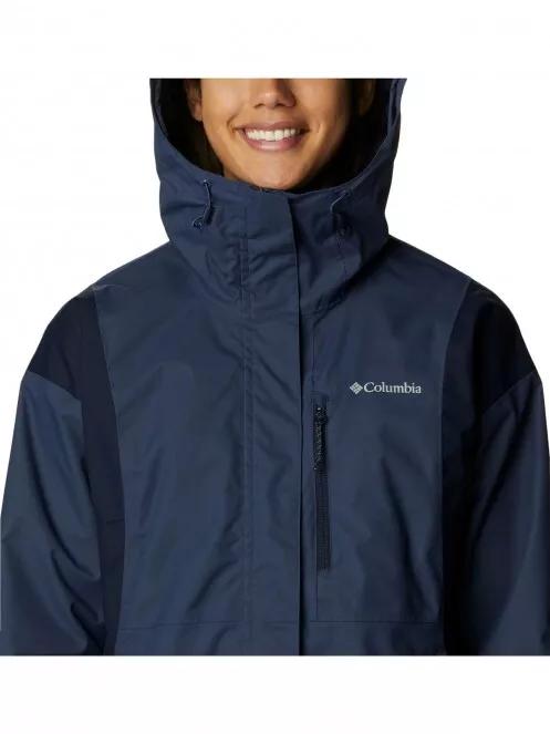 haine de ploaie pt. femei Columbia Hikebound Jacket albastru 6