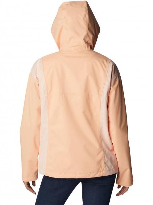 haine de ploaie pt. femei Columbia Hikebound Jacket portocaliu 4