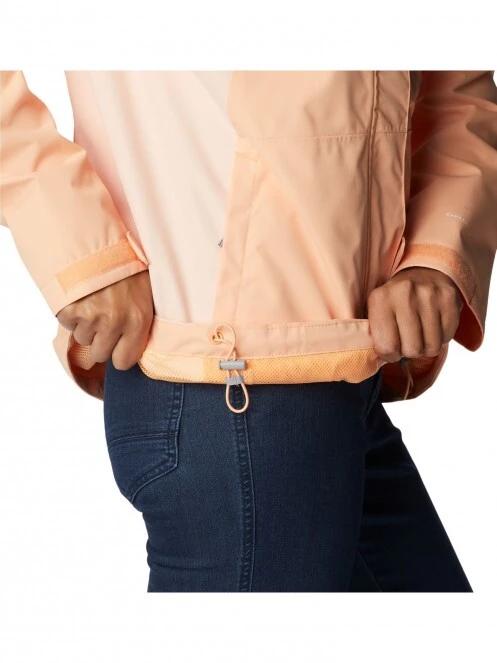 haine de ploaie pt. femei Columbia Hikebound Jacket portocaliu 6