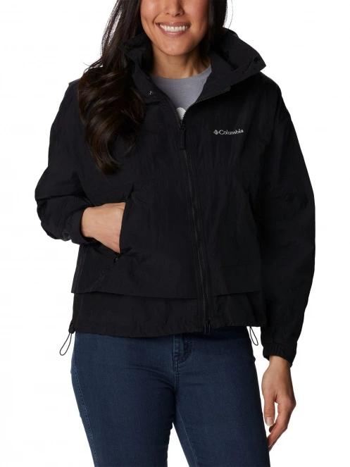 geaca de vant pt. femei Columbia Paracutie Windbreaker negru 2
