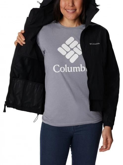 geaca de vant pt. femei Columbia Paracutie Windbreaker negru 6