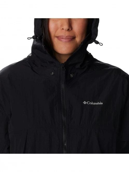 geaca de vant pt. femei Columbia Paracutie Windbreaker negru 7