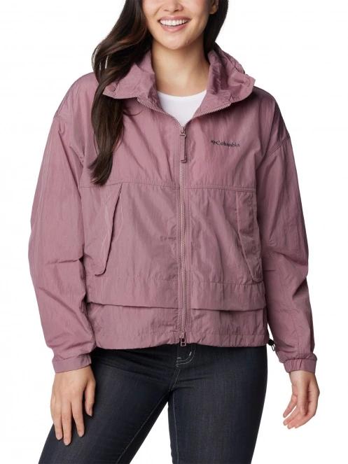 geaca de vant pt. femei Columbia Paracutie Windbreaker violet 2