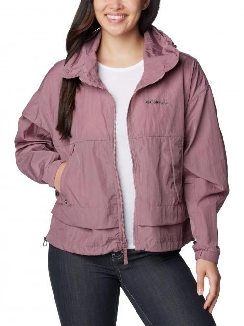 geaca de vant pt. femei Columbia Paracutie Windbreaker violet 5