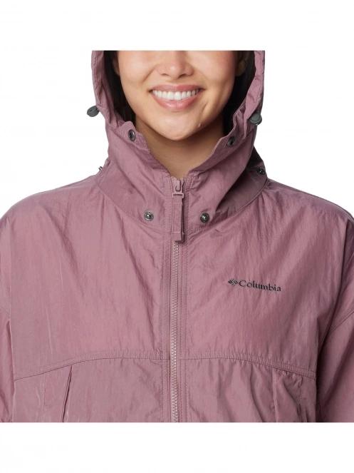 geaca de vant pt. femei Columbia Paracutie Windbreaker violet 8