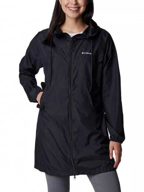 geaca de vant pt. femei Columbia Flash Challenger Long Windbreaker negru 2