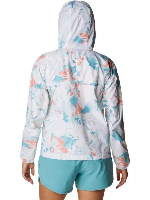 geaca de vant pt. femei Columbia Flash Challenger Novelty Windbreaker alb 3