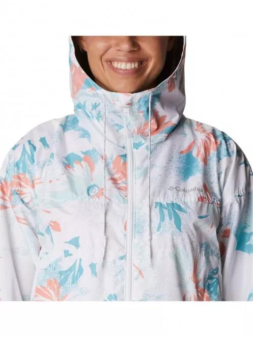 geaca de vant pt. femei Columbia Flash Challenger Novelty Windbreaker alb 6